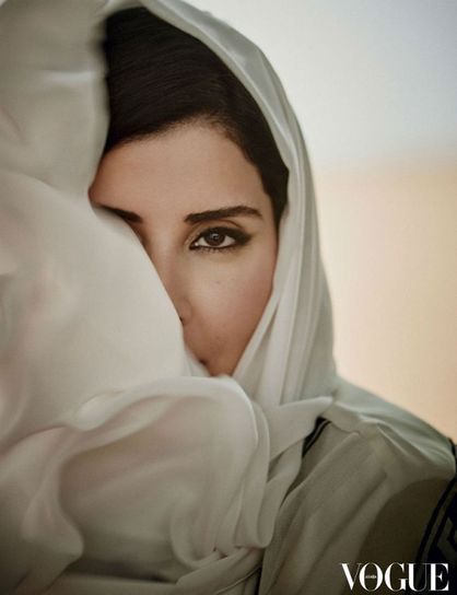 دختر پادشاه عربستان مدل مجله آمریکایی شدشیوع مانکن شدن در میان شاهزاده های عربستانی تصاویر