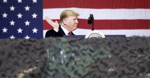 Trump makes surprise visit to troops in Afghanistan