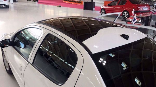 Iran�s IKCO develops panoramic roof for popular French model