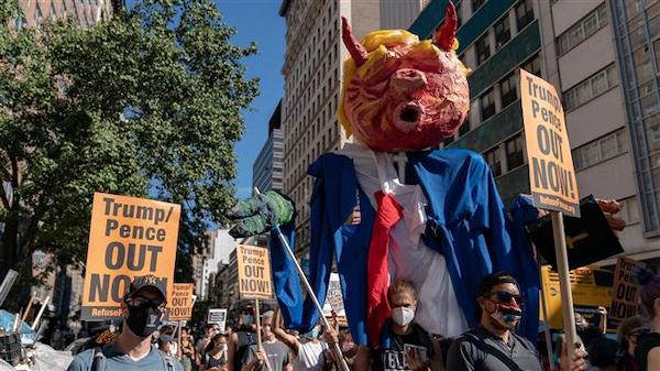National �day of rage� against Trump 60 days from election