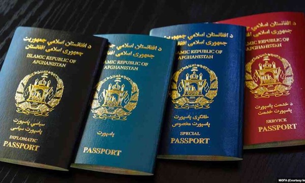 Afghan passport ranked the world�s least powerful