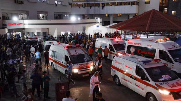 Israeli strike near UN school in Jabaliya kills dozens after hospital carnage