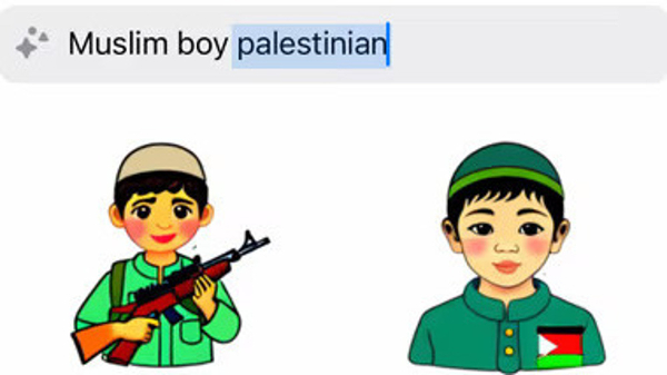 WhatsApp’s AI feature depicts Palestinian boys with guns, Israelis with books