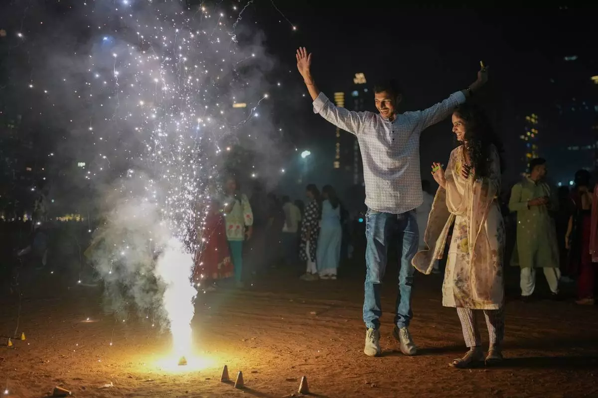 Millions of Indians celebrate Diwali, the Hindu festival of lights
