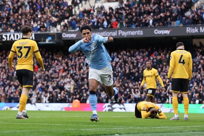 Manchester City 2-0 Wolves: Semenyo scores again as Guardiola`s side bounce back