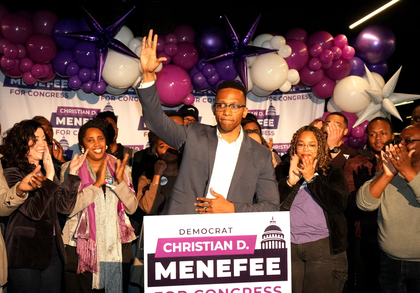 Democrat Christian Menefee Wins Election For U.S. House, Narrowing GOP`s Slim Majority