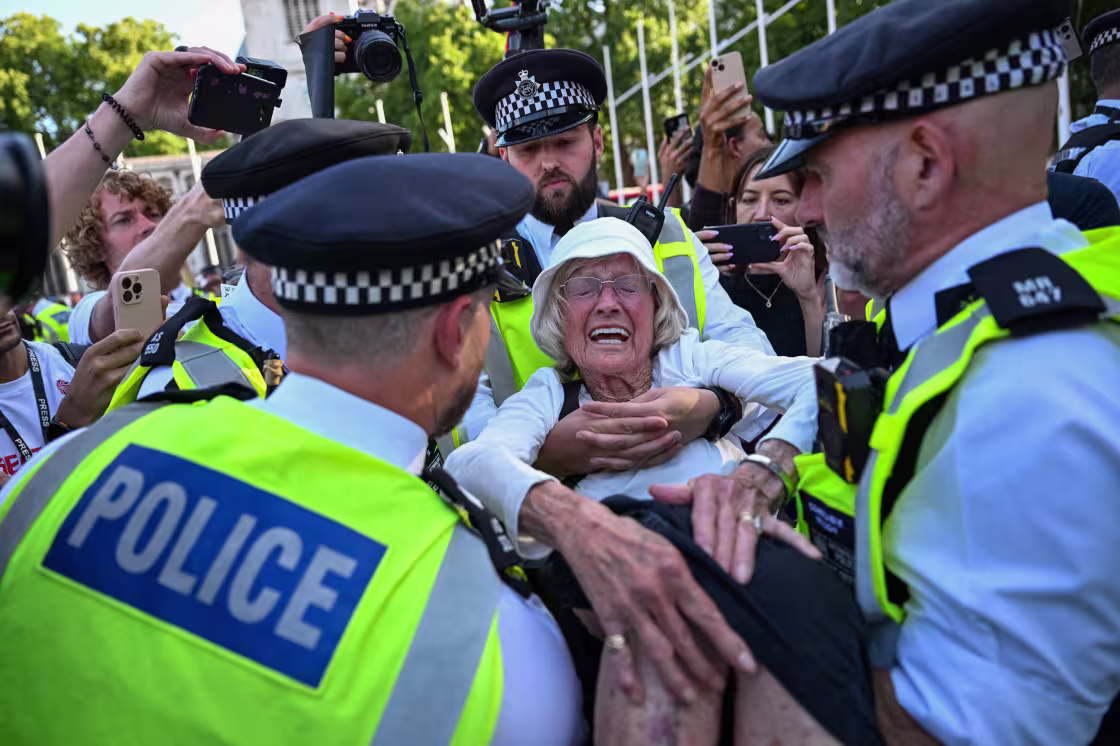 Britain`s High Court says government acted illegally in outlawing protest group Palestine Action