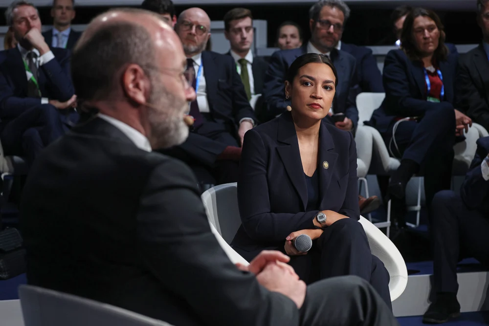 In Munich, AOC warns that democracies must deliver for the working class to stave off `authoritarianism`