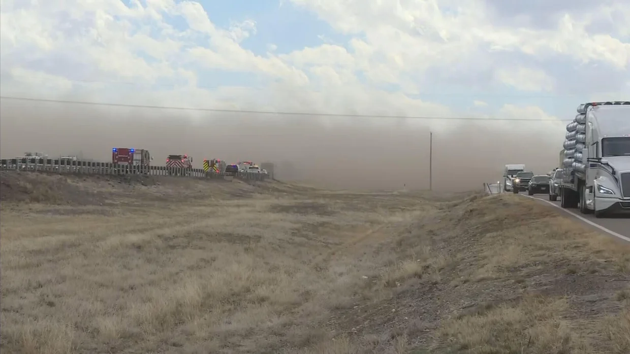 Colorado State Patrol says 4 killed in crash on I-25 near Pueblo involving at least 30 vehicles