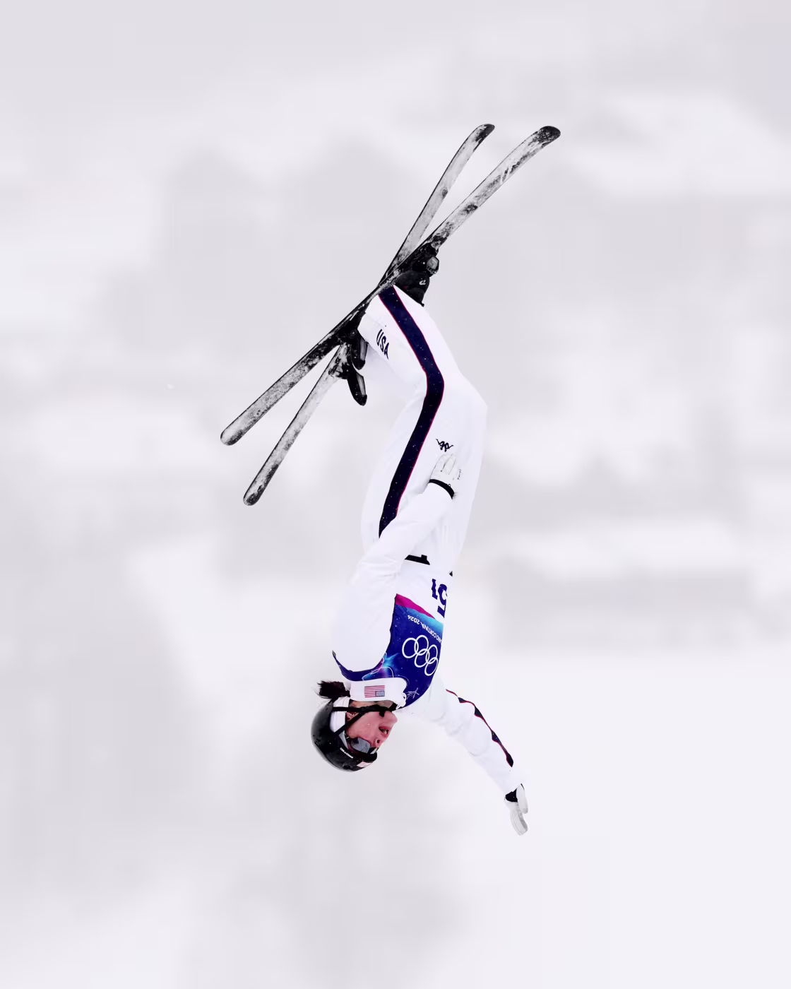 United States defends Olympic mixed aerials title