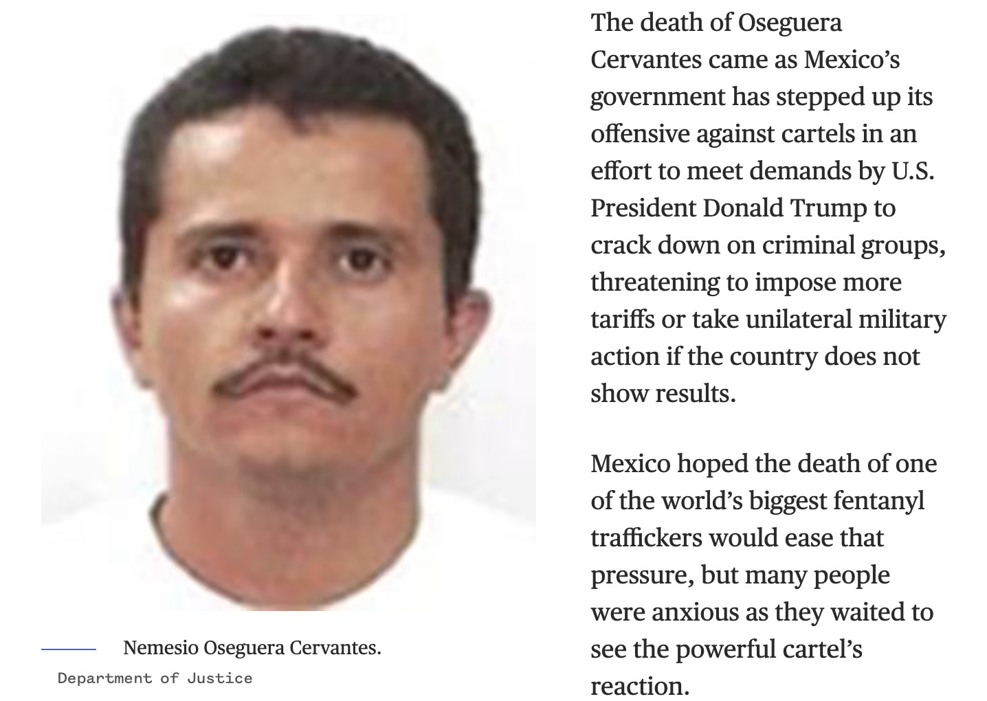 Mexican cartel clashes fuel worries in lead up to FIFA World Cup