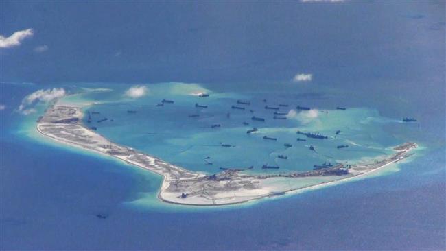 US Navy warship sails near Chinese island