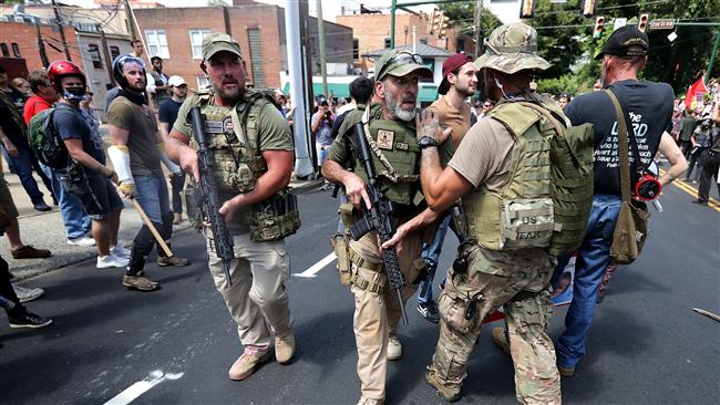 US white nationalists clash with counterprotesters + VIDEO