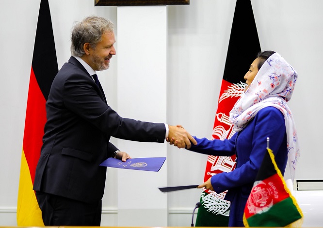  Germany pledges 59 million euros to Afghanistan