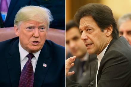  Trump Discusses Afghan Peace with Pakistani PM 