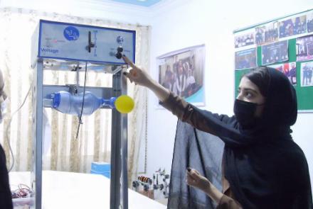 Afghan All-Female Robotic Team Builds Ventilator