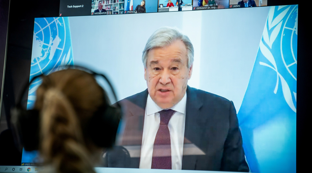 UN chief suggests world leaders send video statements for annual meeting