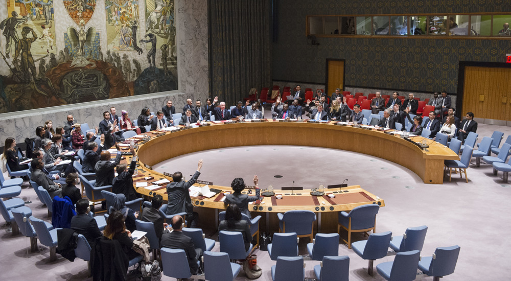 At UN, US pushing for extension of Iran arms ban, warns Russia, China