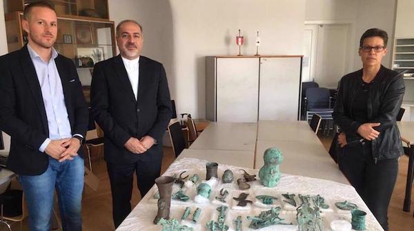 40 Iranian artifacts smuggled to Austria due back home soon