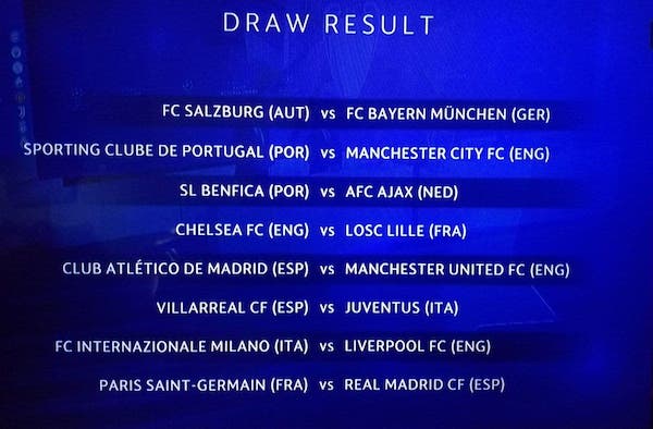 PSG to face Real Madrid as Uefa conducts Champions League last 16 draw again