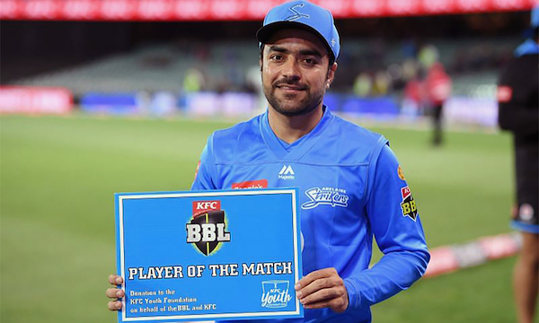 Rashid Khan ends BBL in style with 6 wickets for Adelaide Strikers