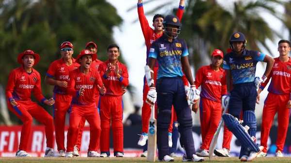  Afghanistan U19 qualify for Cricket World Cup Semi-Final