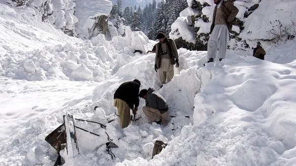   Avalanche kills 15 people in eastern Afghanistan