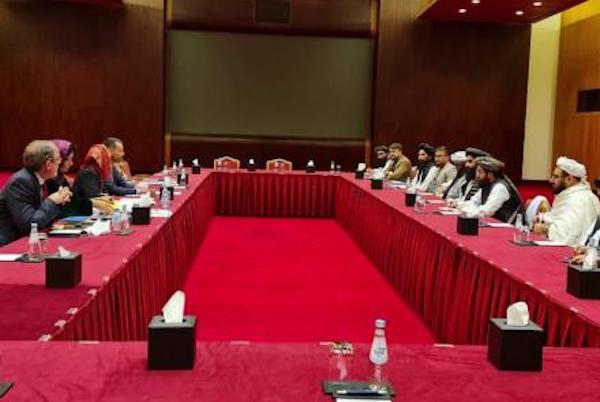  Afghan Delegates Meet EU Envoys in Doha 