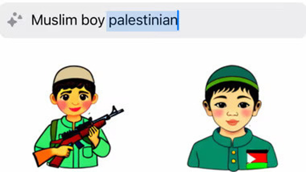 WhatsApps AI feature depicts Palestinian boys with guns, Israelis with books