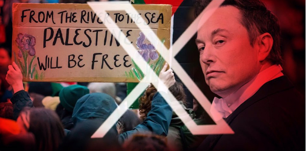  Elon Musk, caving in to Zionist lobby, warns to criminalize pro-Palestine content