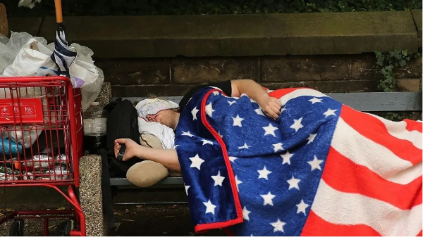  US homelessness hits record high amid cost of living crisis