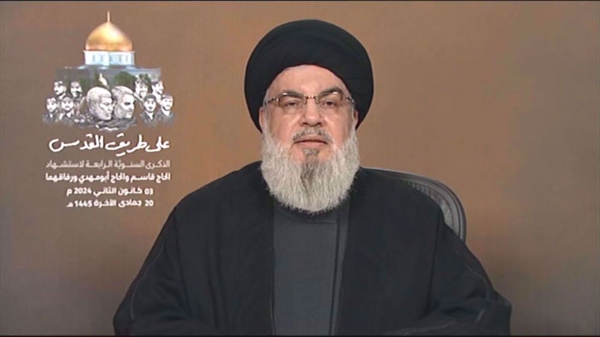  Hezbollah chief says Hamas leaders assassination will not go unpunished