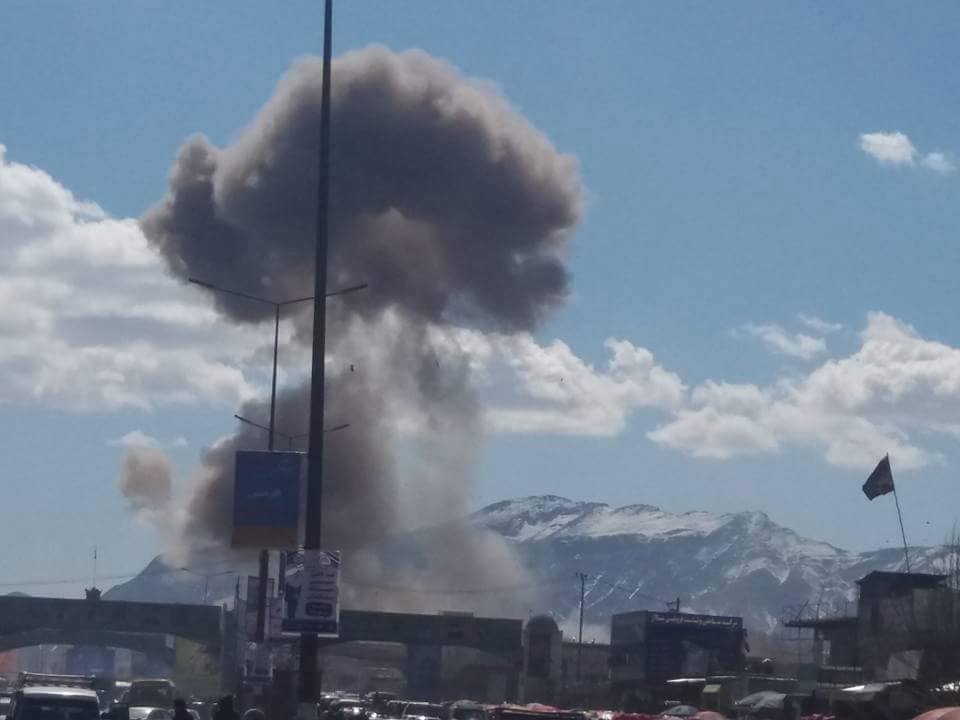 Coordinated suicide attacks rock capital Kabul
