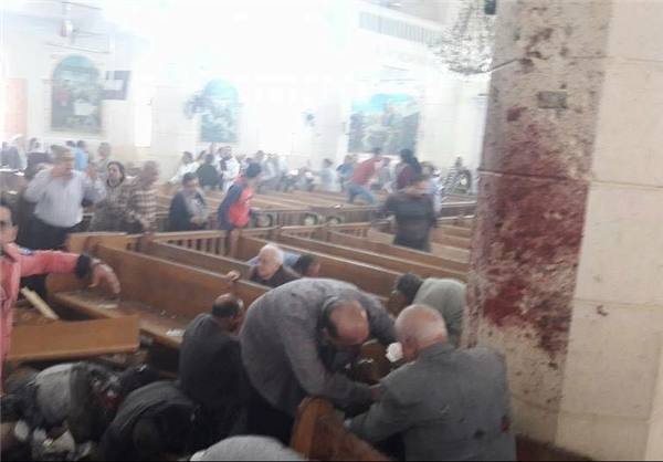 Blast hits area near church in Egypts Tanta