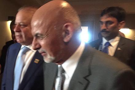  President Ghani, Pakistans PM Discuss Afghan Peace Process