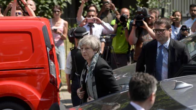 May booed as she visits Finsbury Park Mosque in London