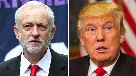  Build bridges, not walls, British Labour leader tells US president
