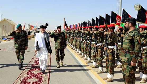  Ghani Pledges Systematic Reforms in Security Sector