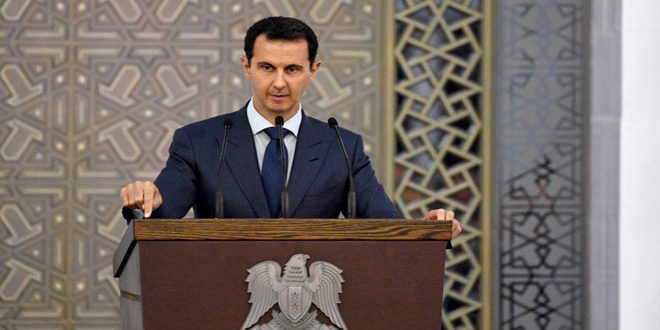  Syrian Army Making Progress in Fighting Terrorists: President Assad