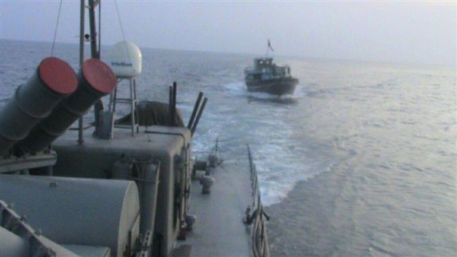  Irans missile boat warns off US warship in Sea of Oman