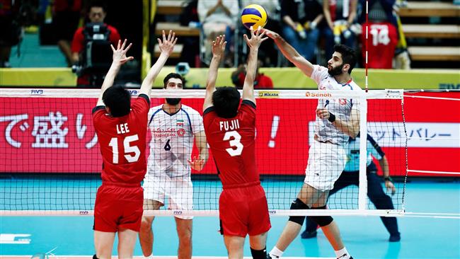 Iran overcomes Japan in FIVB Volleyball World Grand Champions Cup