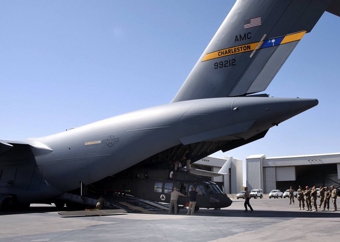  First batch of Black Hawks for Afghan Air Force arrive in Kandahar