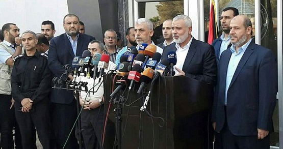 Hamas to Welcome Palestinian Unity Govt. in Gaza: Haniyah