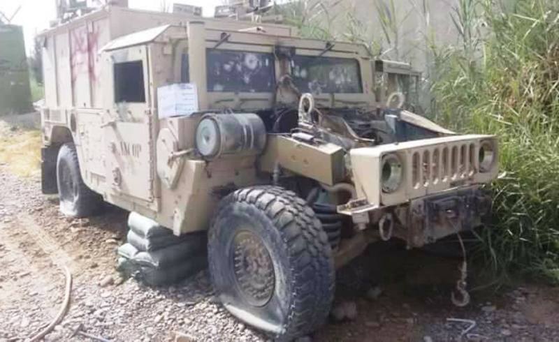 Suicide bomber and Humvee laden with explosives eliminate in Helmand