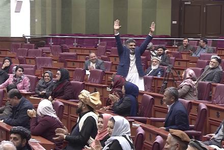  Afghanistanian lawmakers elect the first deputy speaker of the Lower House